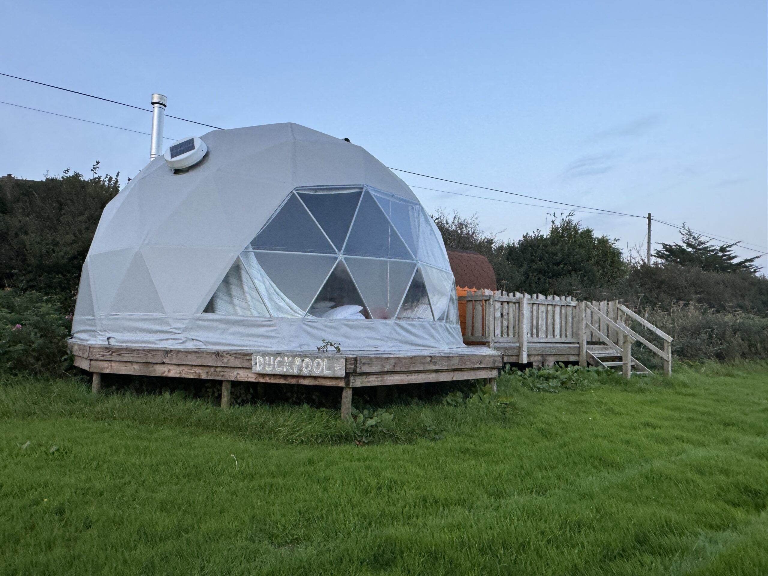 Duckpool Geo Dome at Koa Tree Camp