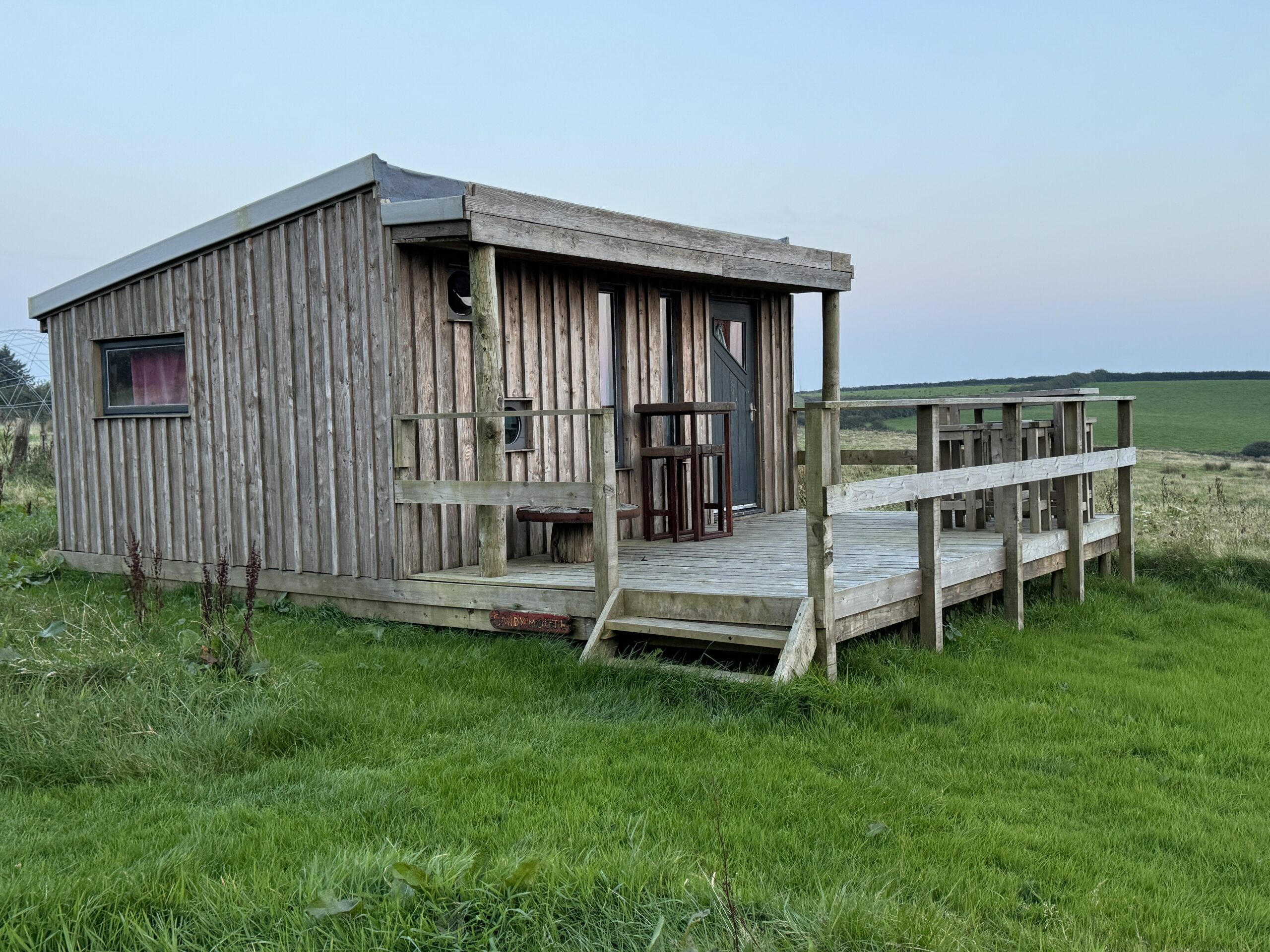 Sandymouth Wood Cabin at Koa Tree Camp